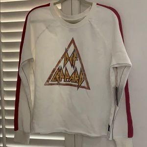 Def leopard sweater trunk LTD size small